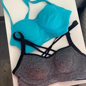2 Victoria’s Secret VSX Sports Bras